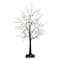 3ft. Pre-Lit Artificial Halloween Black Twig Tree with 18 Orange LED Pumpkin Shaped Lights